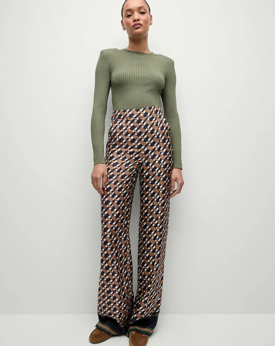 Acara Pullover in Stone Army>Veronica Beard Discount