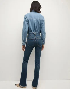 Aderes Denim Shirt in Light Blue><noscript><img width=
