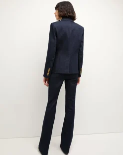 Aire Denim Dickey Jacket in Dark Wash><noscript><img width=