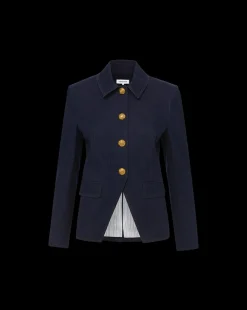 Aire Denim Dickey Jacket in Dark Wash><noscript><img width=