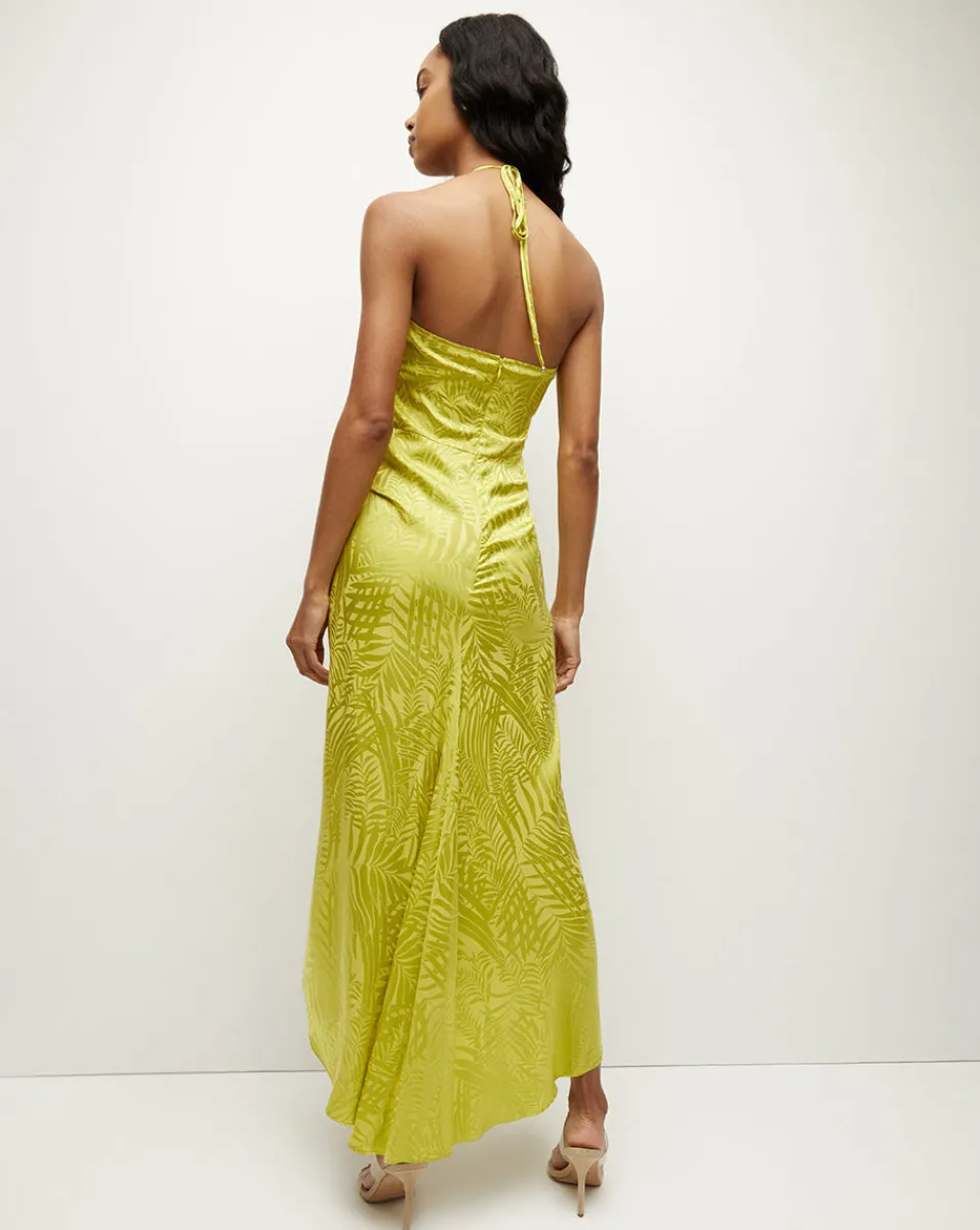 Aldana Stretch-Silk Dress in>Veronica Beard Discount