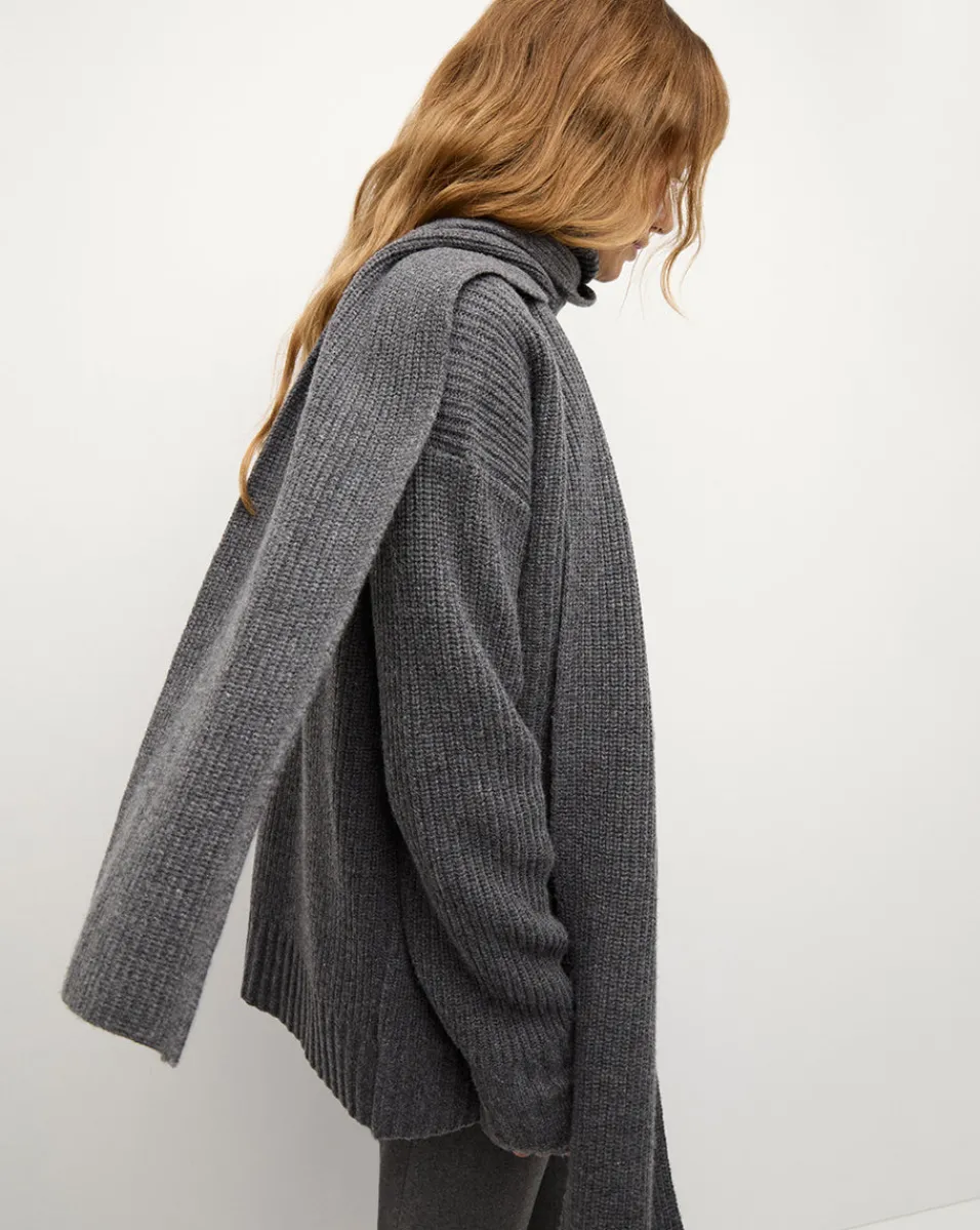 Annalise Merino Cashmere Cardigan in>Veronica Beard Hot