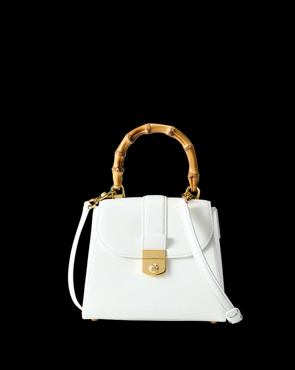 Avenue Bamboo-Handle Bag in>Veronica Beard Online