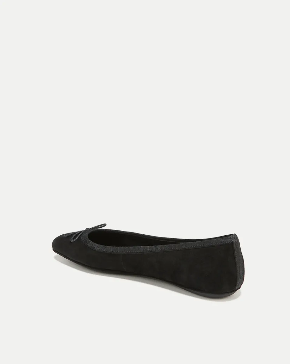 Beatrix Suede Ballet Flat>Veronica Beard New