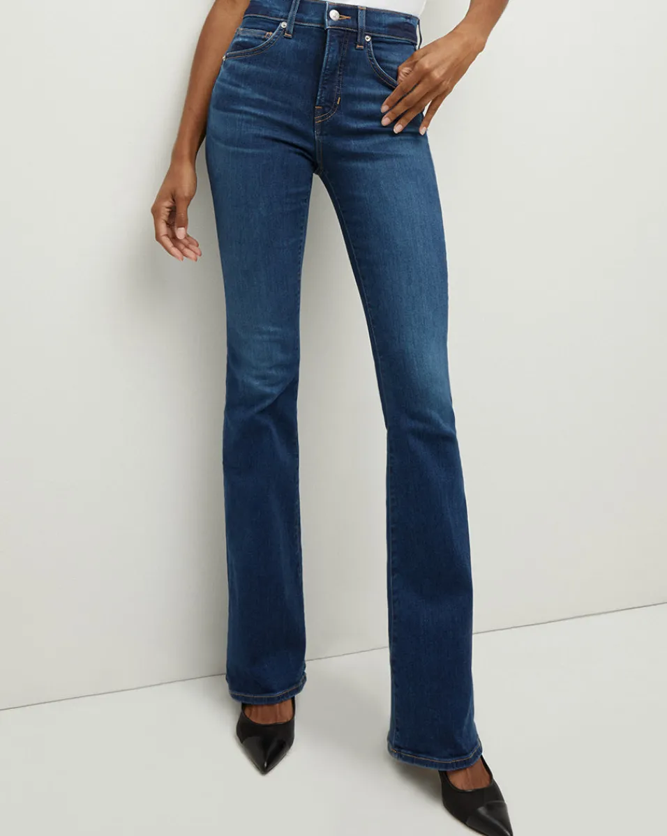 Beverly High Rise Skinny Flared Jeans>Veronica Beard Hot