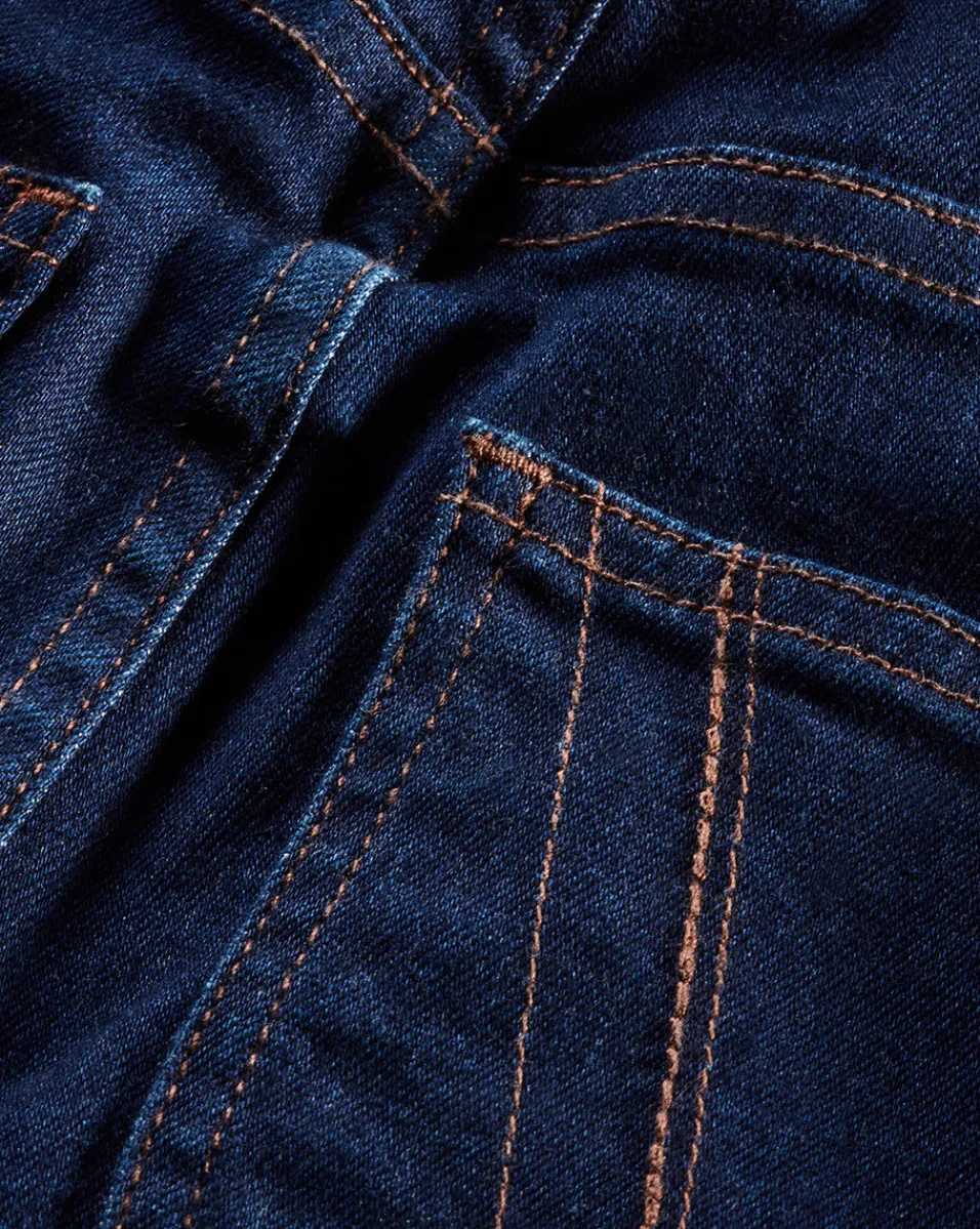 Beverly Patch-Pocket Skinny-Flare Jean in Rodeo Clean>Veronica Beard