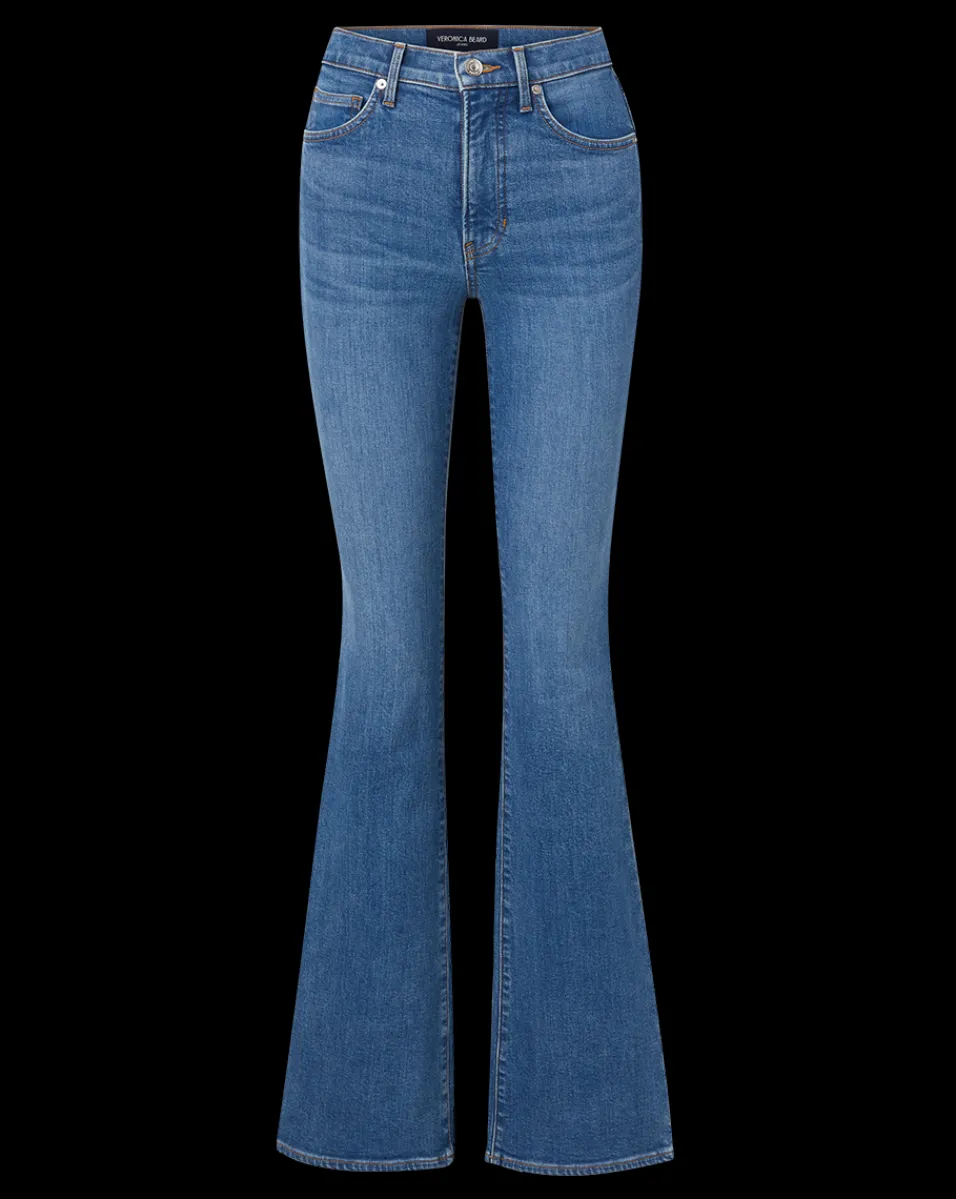 Beverly Skinny-Flare Jean in Sedona River>Veronica Beard