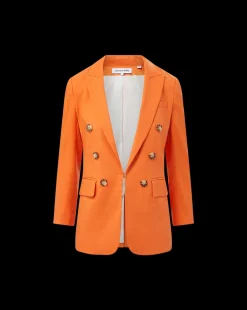 Bexley Stretch-Linen Dickey Jacket in><noscript><img width=