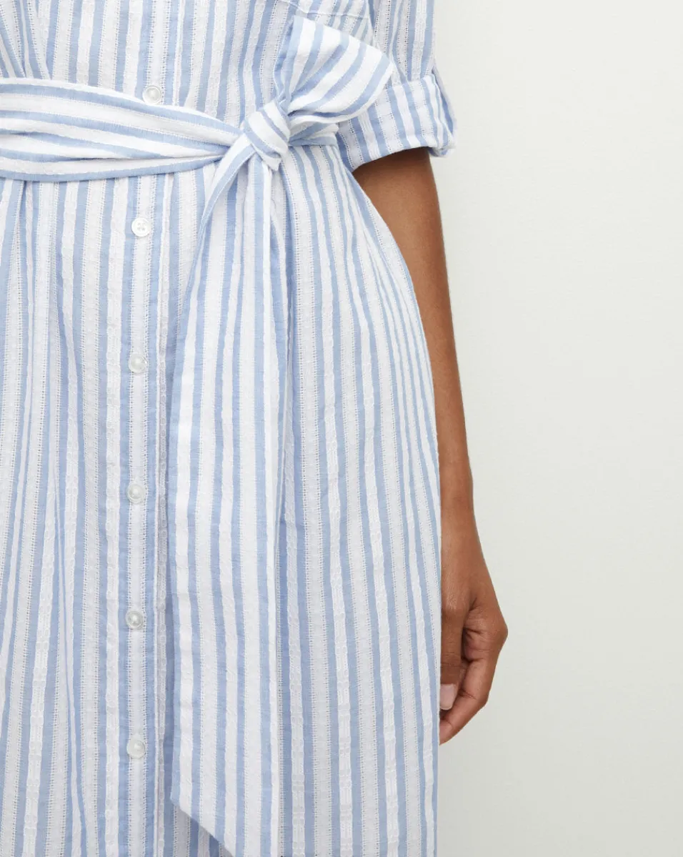 Bianca Cotton Shirtdress in>Veronica Beard