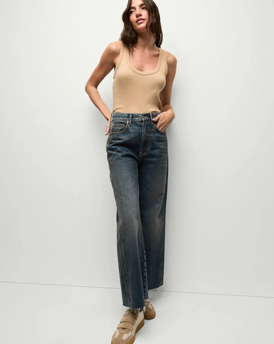 Birke Scoop-Neck Tank in>Veronica Beard Best