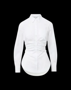 Bosco Ruched Shirt in | Cinched Shirt><noscript><img width=