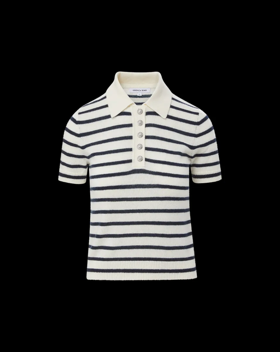 Brandt Cashmere Polo in>Veronica Beard New