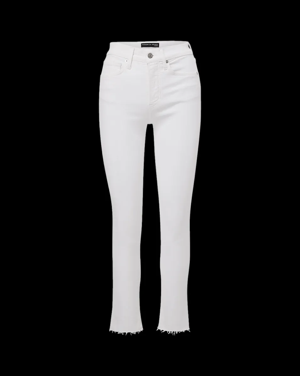 Carly Raw Hem Kick Flare Jean in>Veronica Beard Clearance