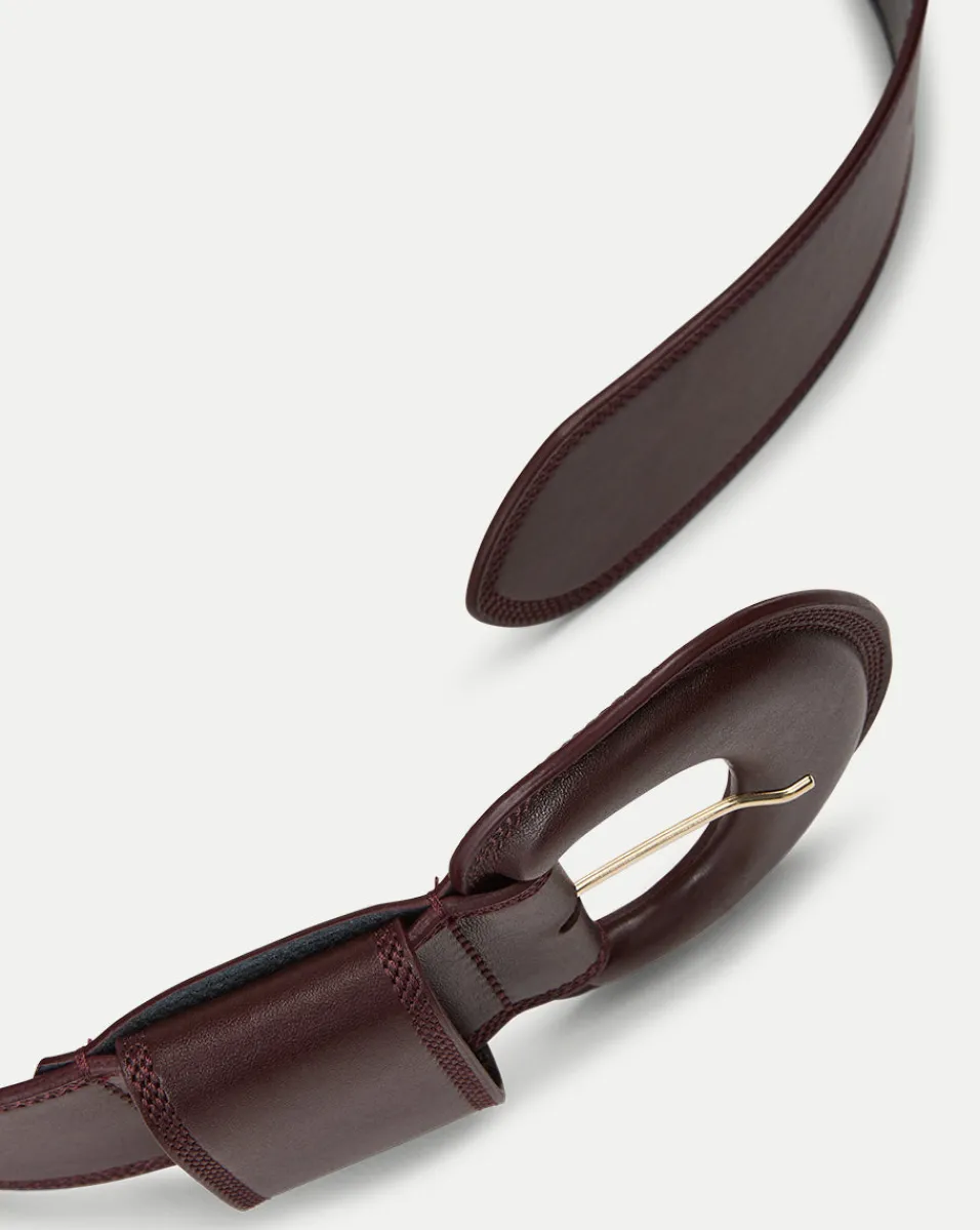 Carolina Leather Belt in>Veronica Beard Sale