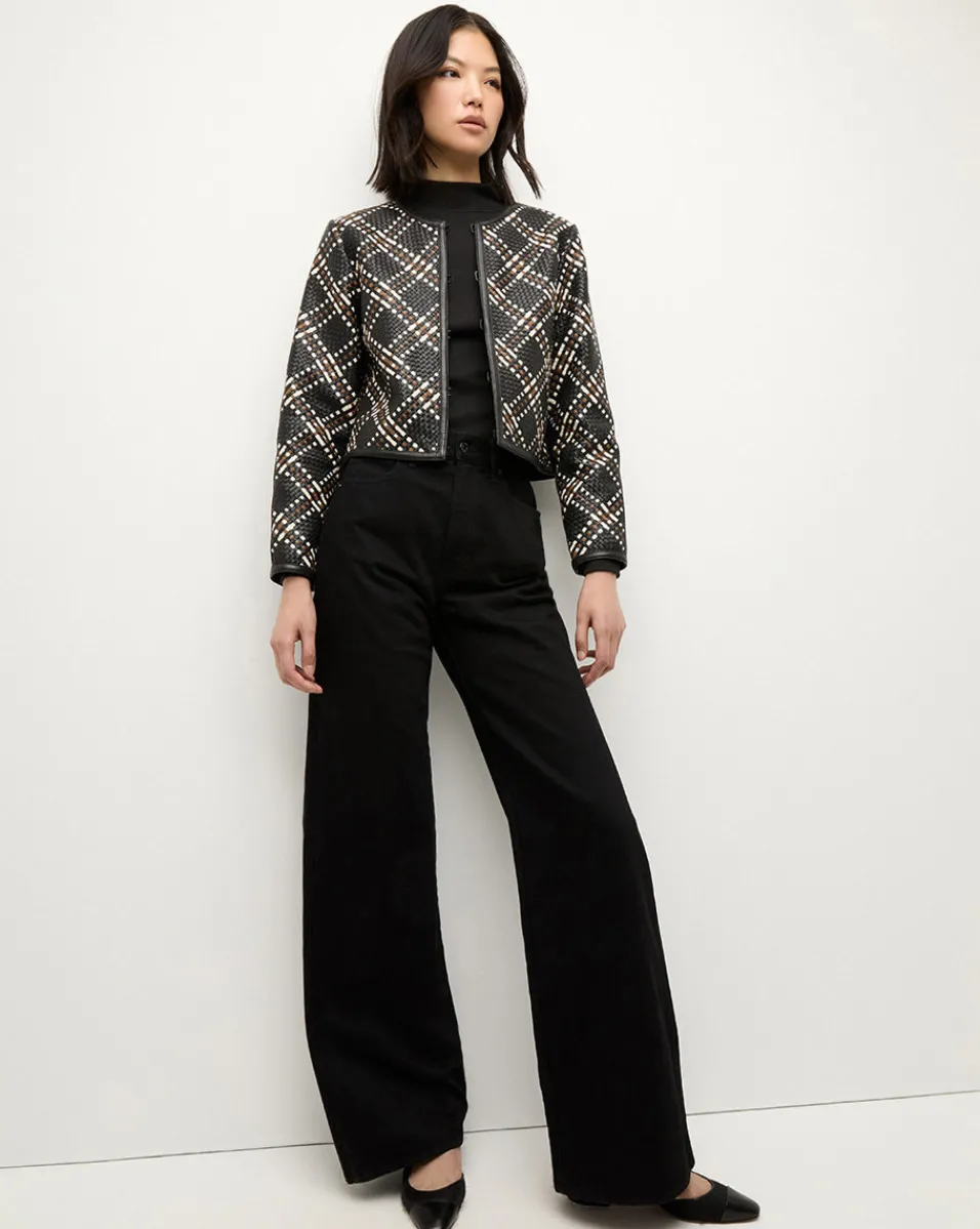 Cassandra Jacket in Black Multi>Veronica Beard Best
