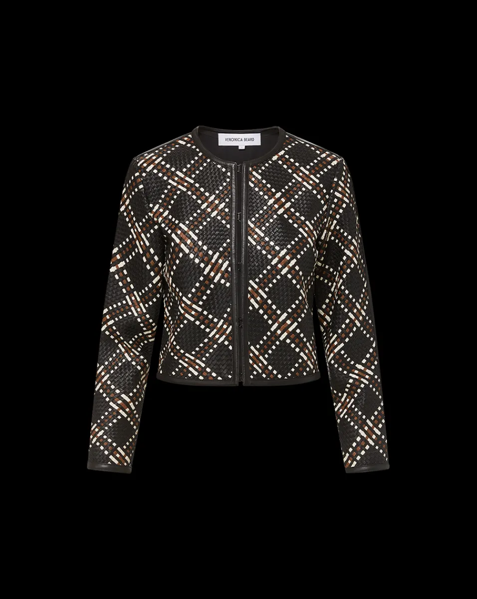 Cassandra Jacket in Black Multi>Veronica Beard Best