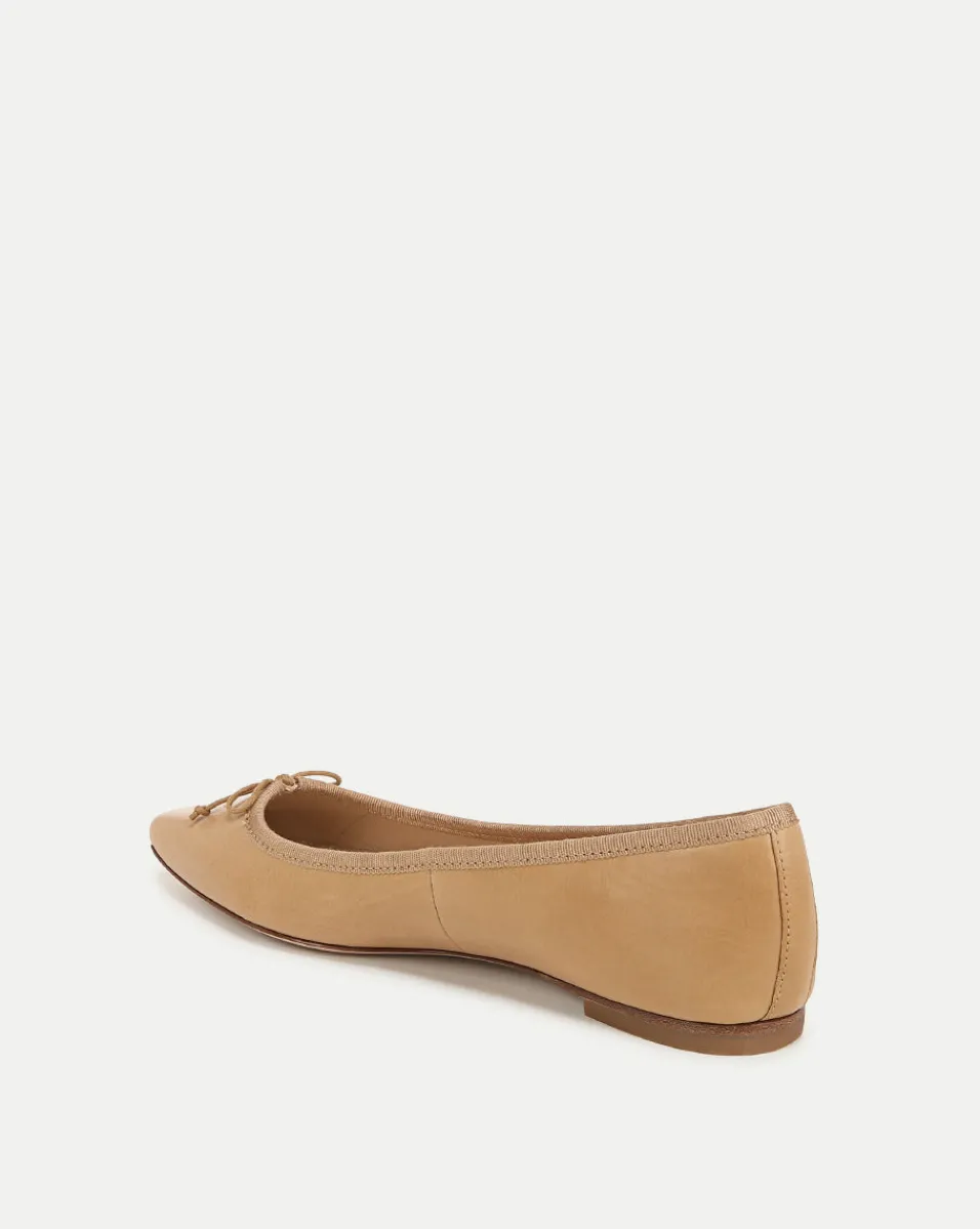 Catherine Leather Ballet Flat in>Veronica Beard Online