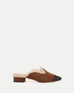 Cecile Shearling Mule in>Veronica Beard Online