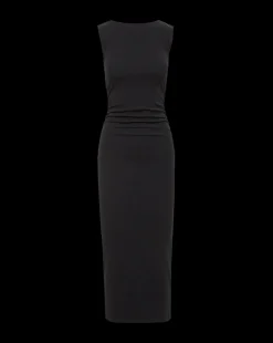 Charissa Stretch-Cotton Maxi Dress in><noscript><img width=