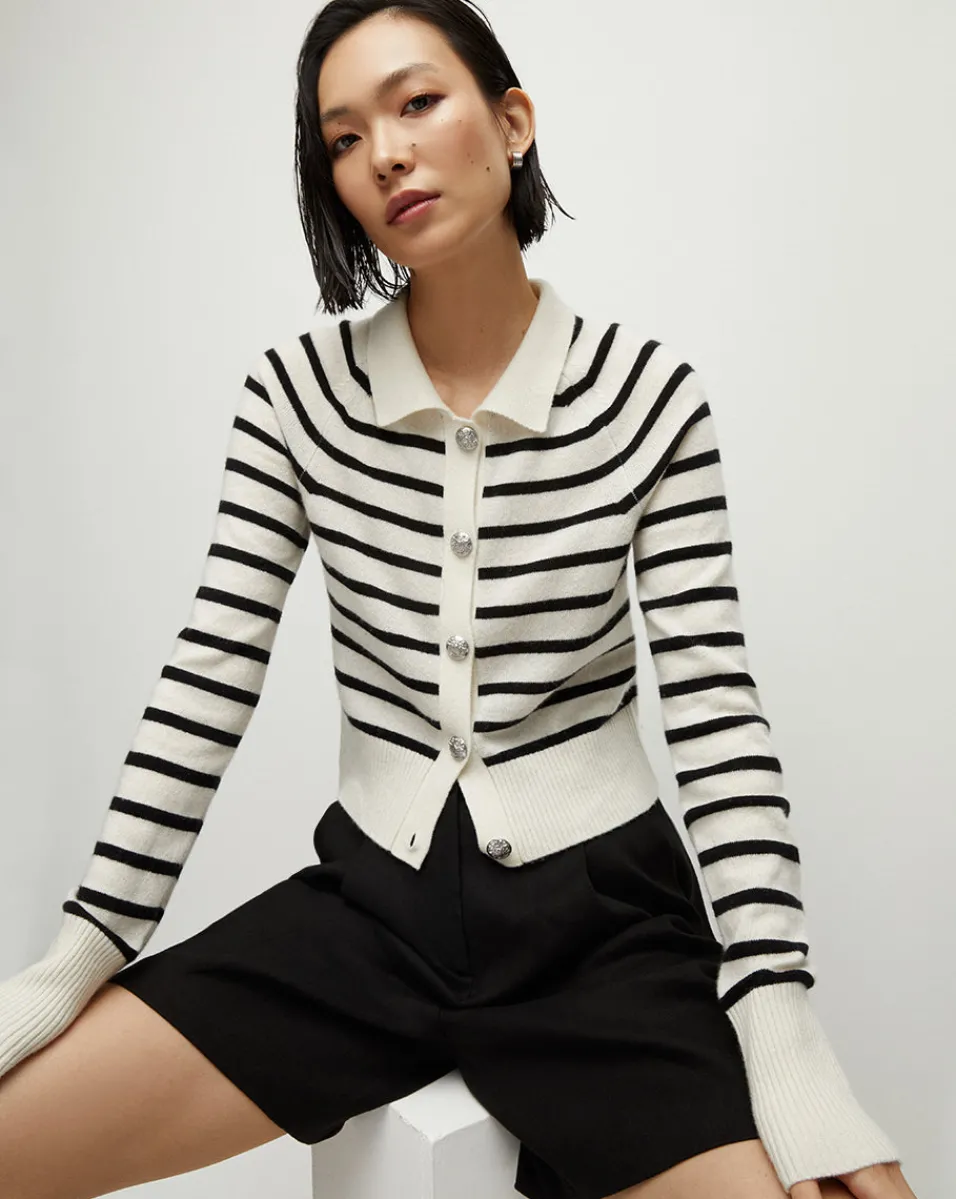 Cheshire Cashmere Cardigan in>Veronica Beard Discount