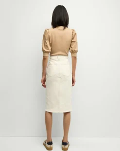 Coralee Puff-Sleeve Tee in><noscript><img width=