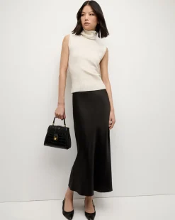 Crest Lock Croc-Embossed Top Handle Bag in><noscript><img width=