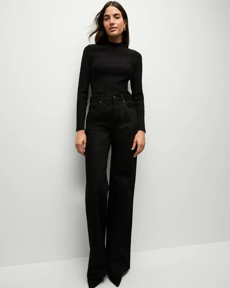 Dahlia Sweater in>Veronica Beard Hot