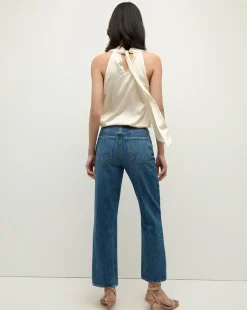 Daniela Straight Leg Jean in x Poppy Delevingne><noscript><img width=