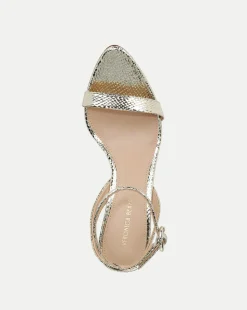 Darcelle Metallic Leather Sandal in><noscript><img width=