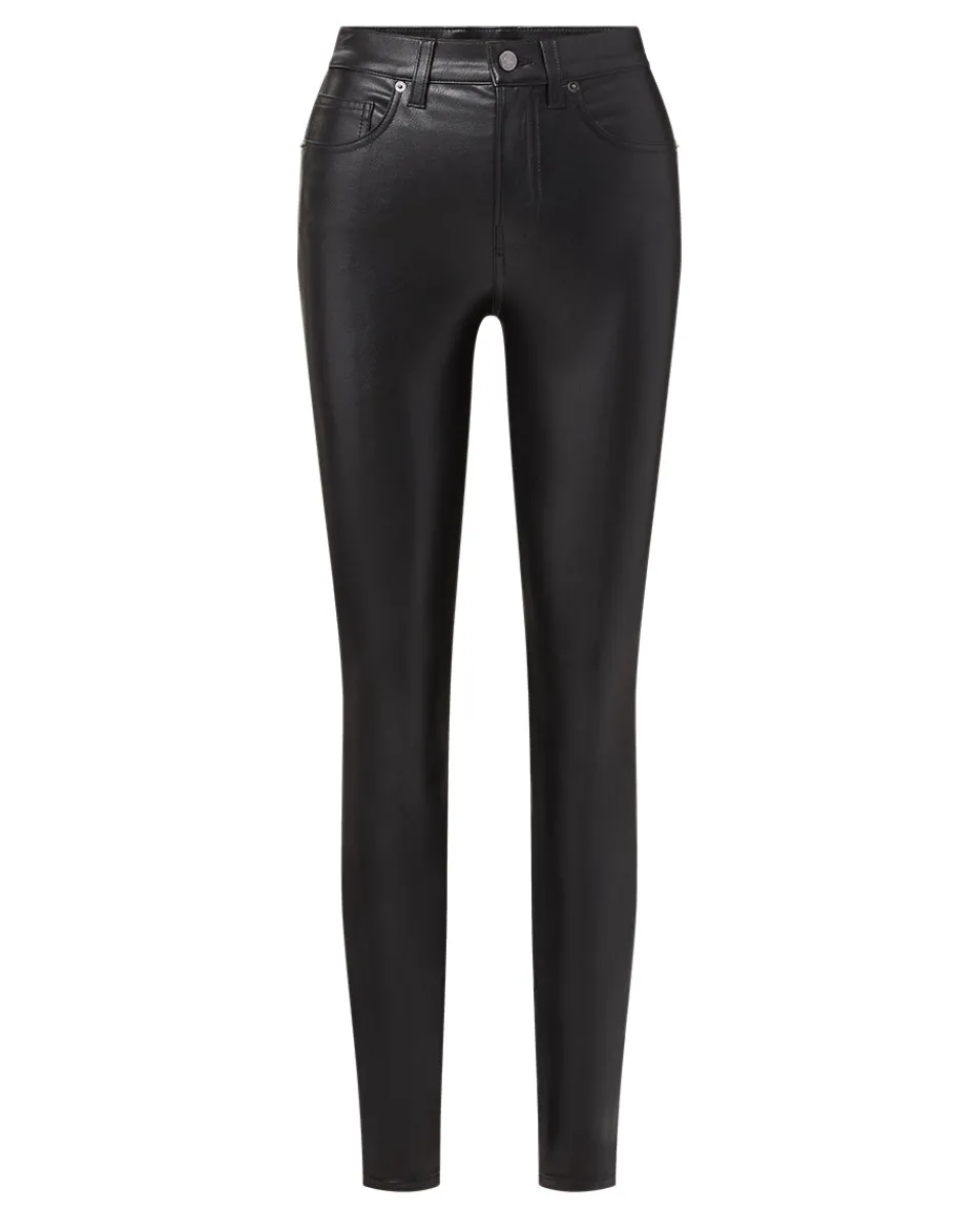 Debbie Skinny Vegan Leather Pant>Veronica Beard