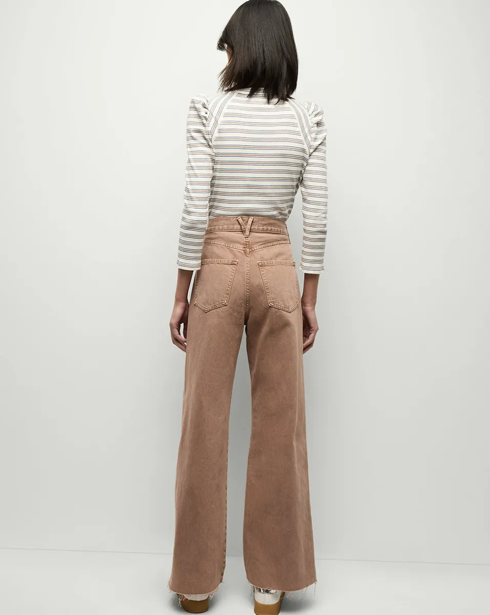 Delano Top in Off-White Multi>Veronica Beard Hot