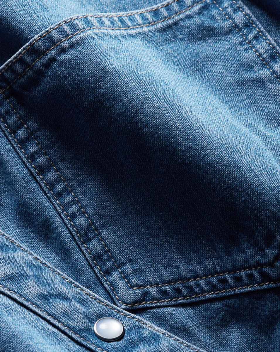 Dunn Denim Dress in>Veronica Beard Best