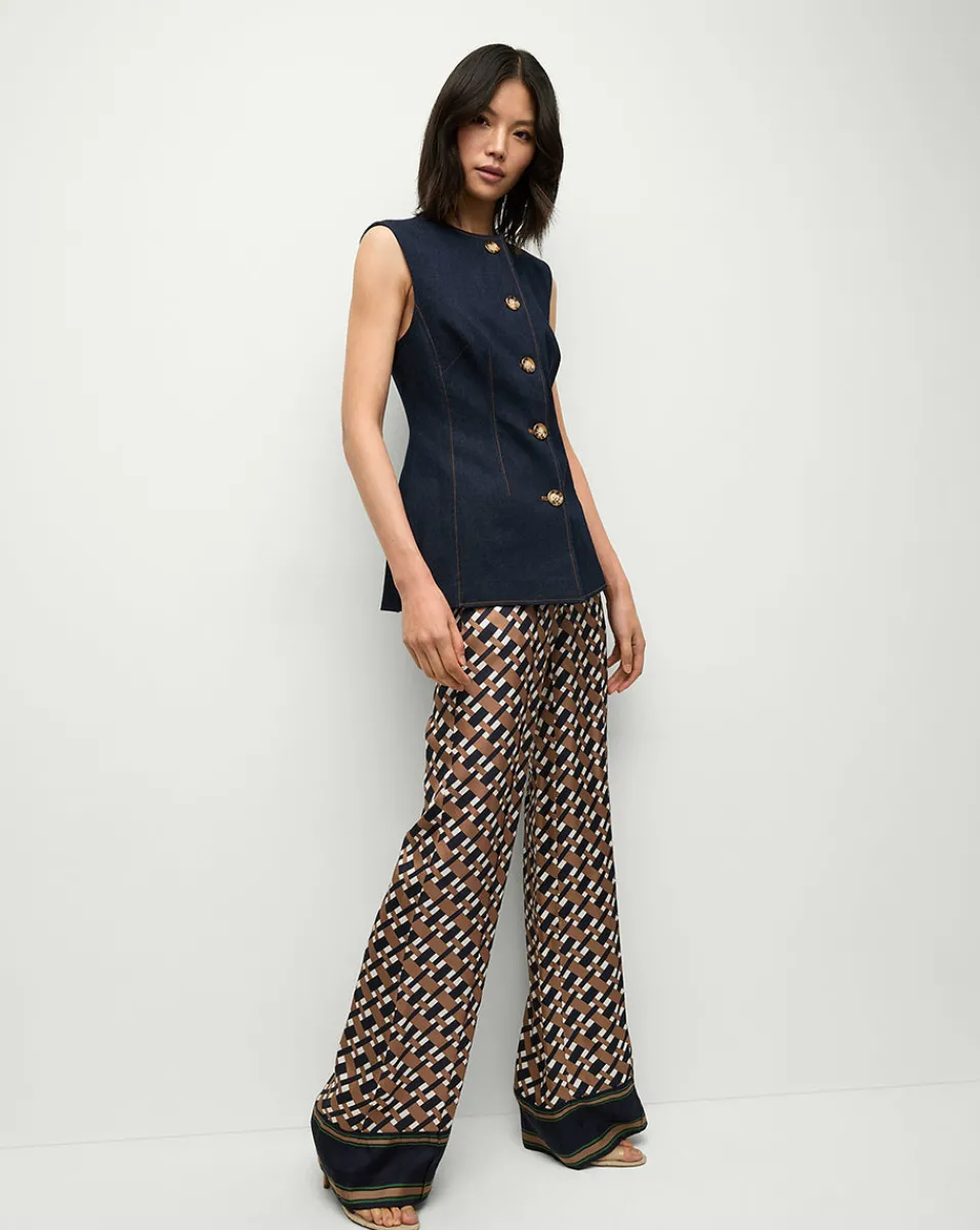 Edia Pant in>Veronica Beard Outlet