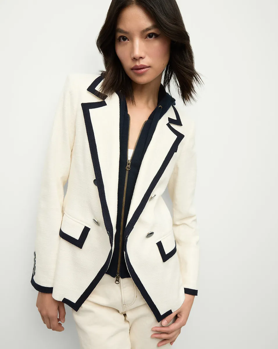 Edison Dickey Jacket in>Veronica Beard Hot