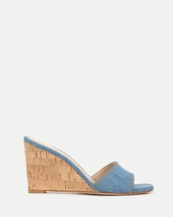Ellen Wedge Sandal>Veronica Beard