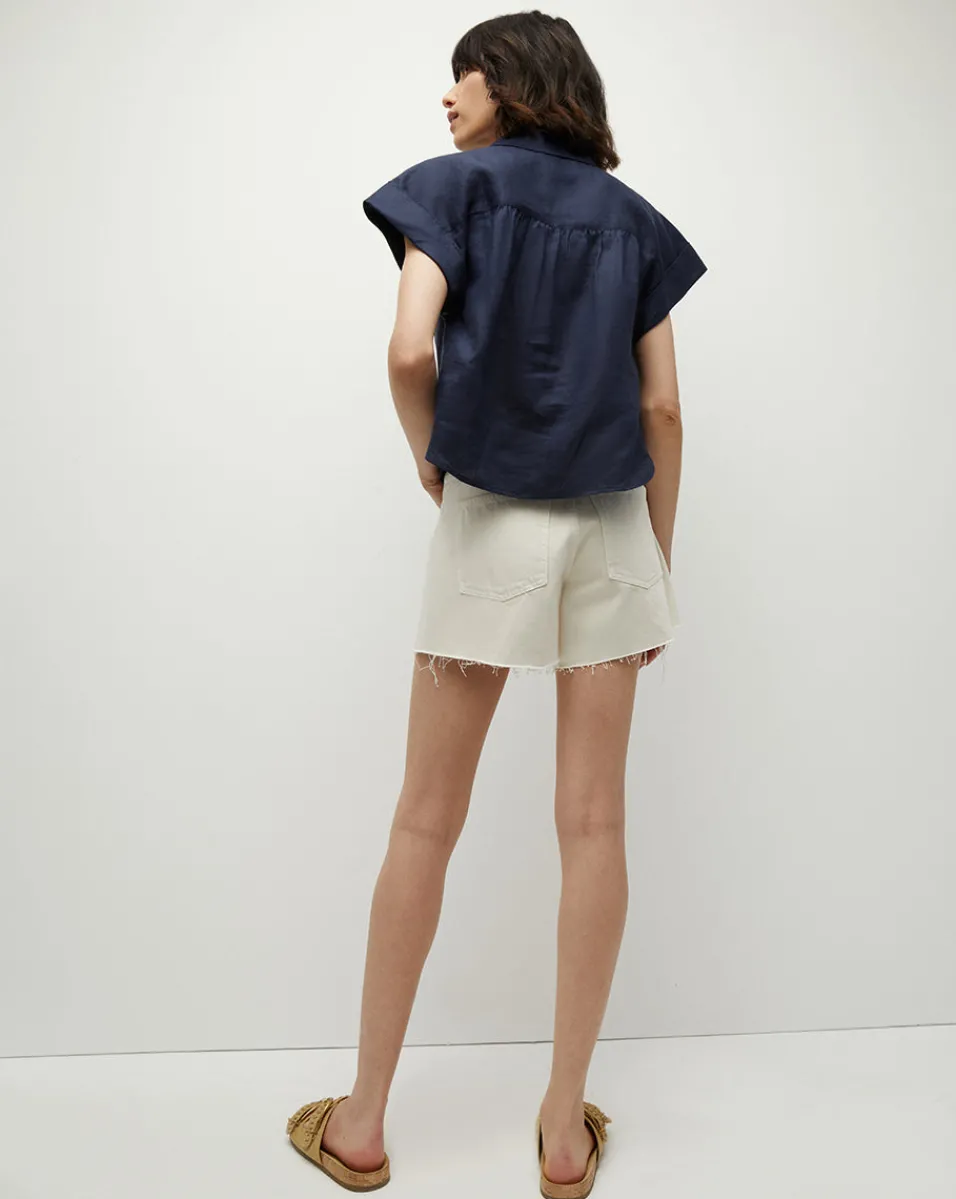 Ellis Denim Short in>Veronica Beard Best