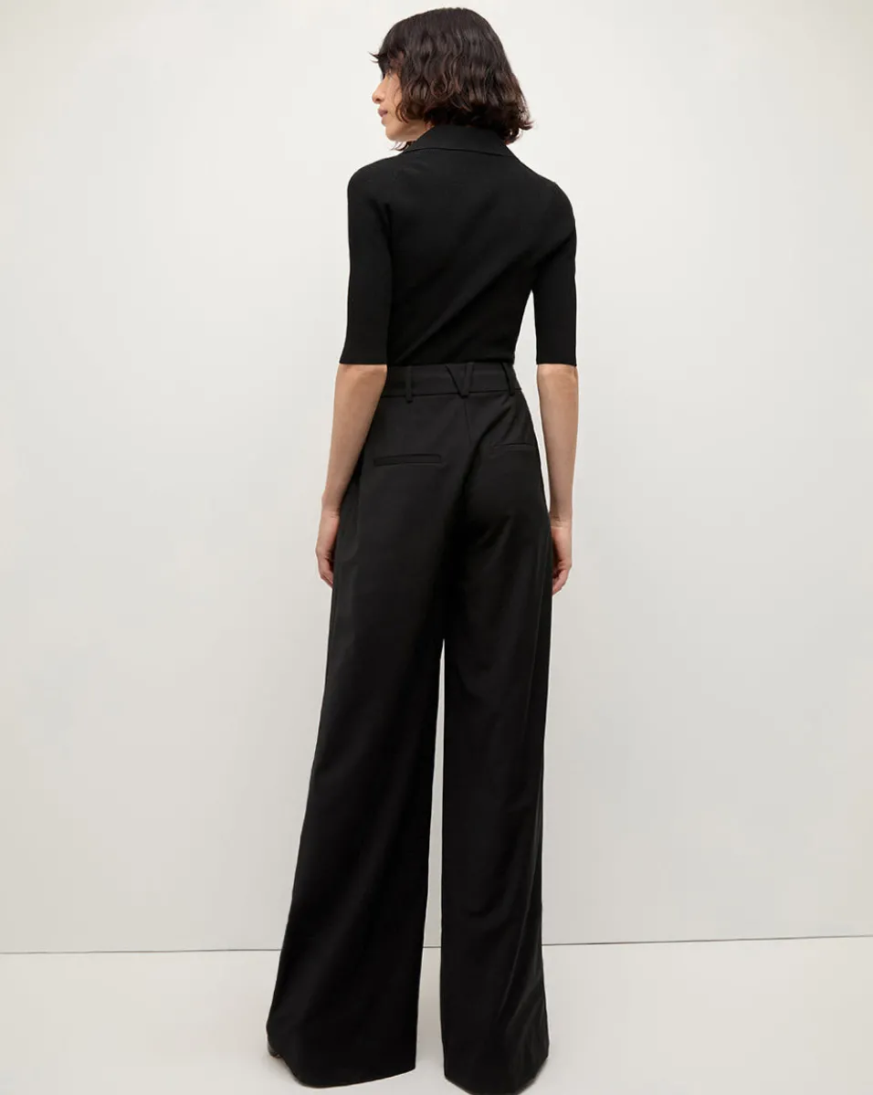 Emily Knit Polo Shirt in>Veronica Beard Sale