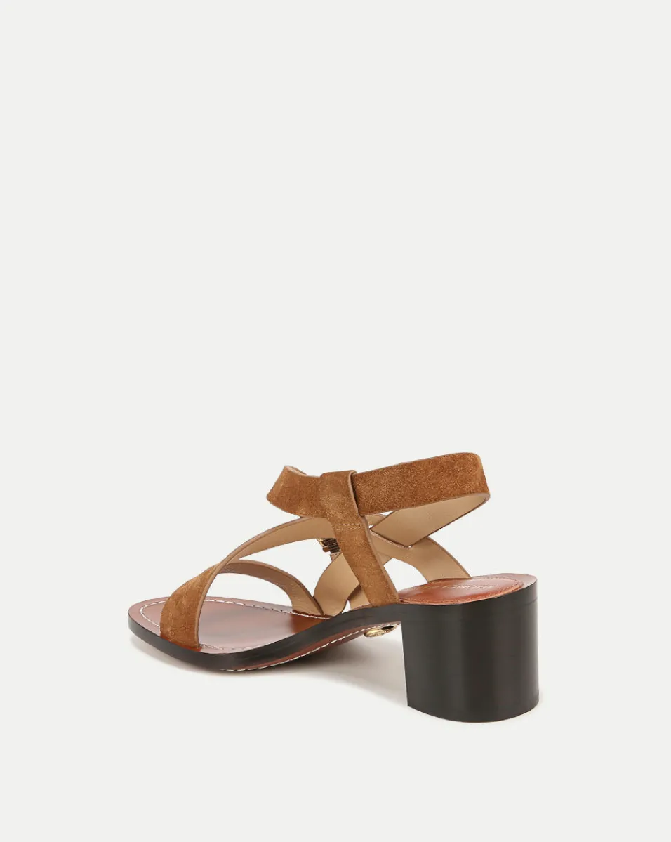 Etta Suede Sandal in>Veronica Beard Sale