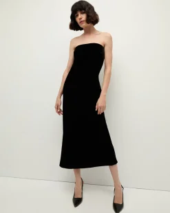 Flora Dress in>Veronica Beard Outlet