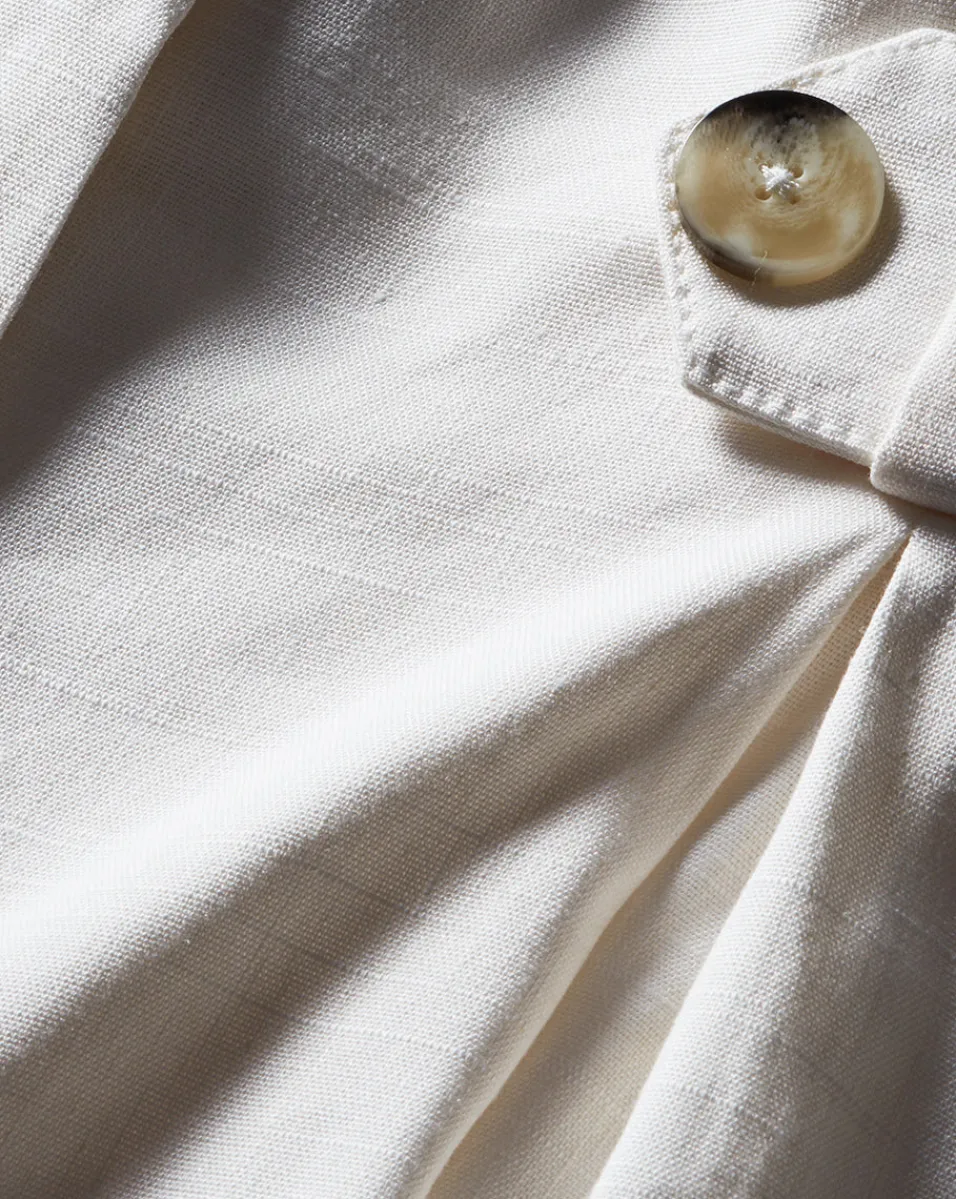 Franzi Stretch-Linen Short in>Veronica Beard Best