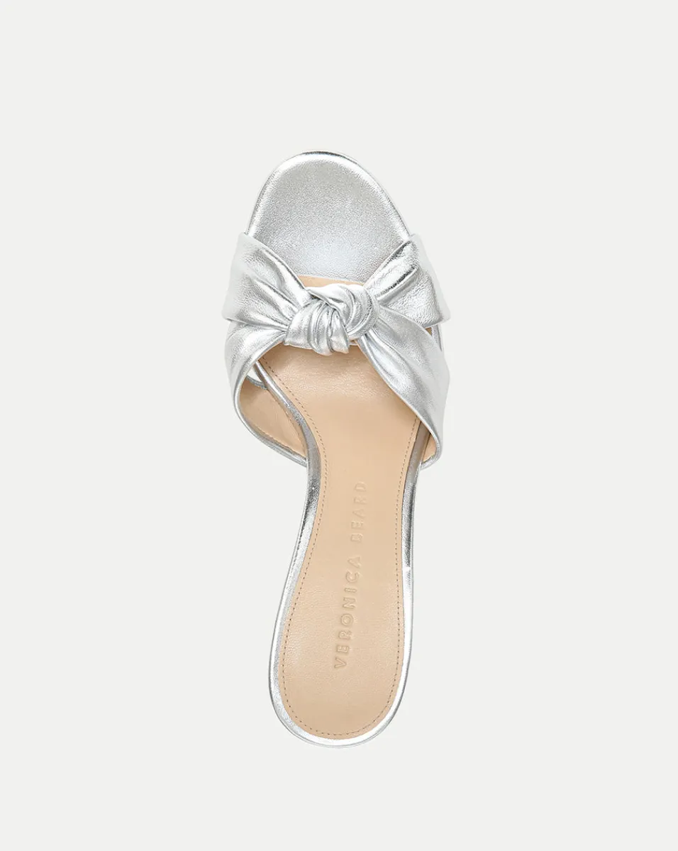 Ganita Knot-Front Sandal>Veronica Beard New