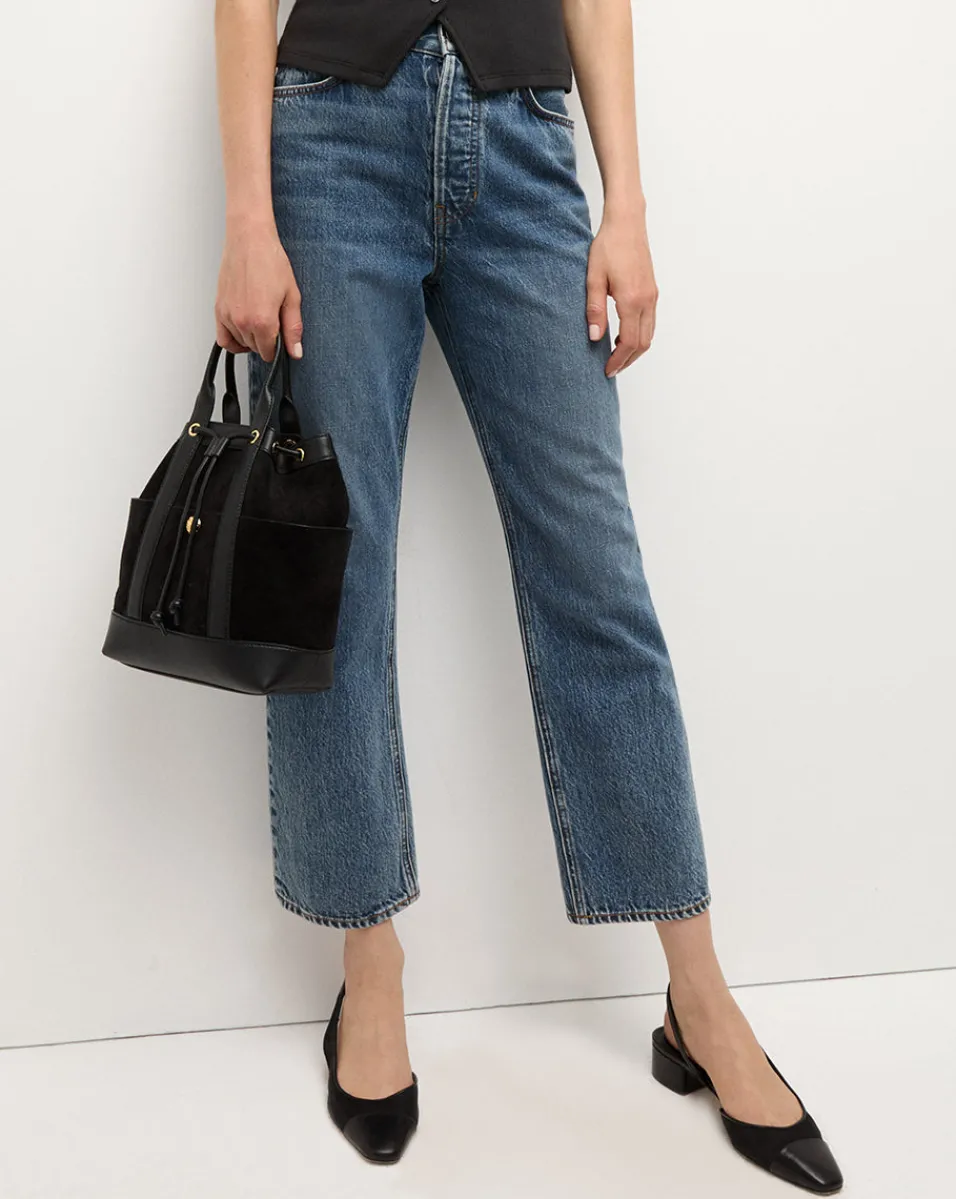 Goody Suede Bag in>Veronica Beard Hot