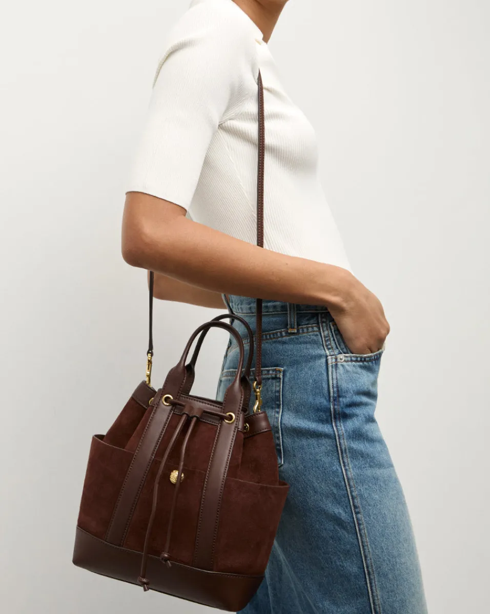 Goody Suede Bag in>Veronica Beard