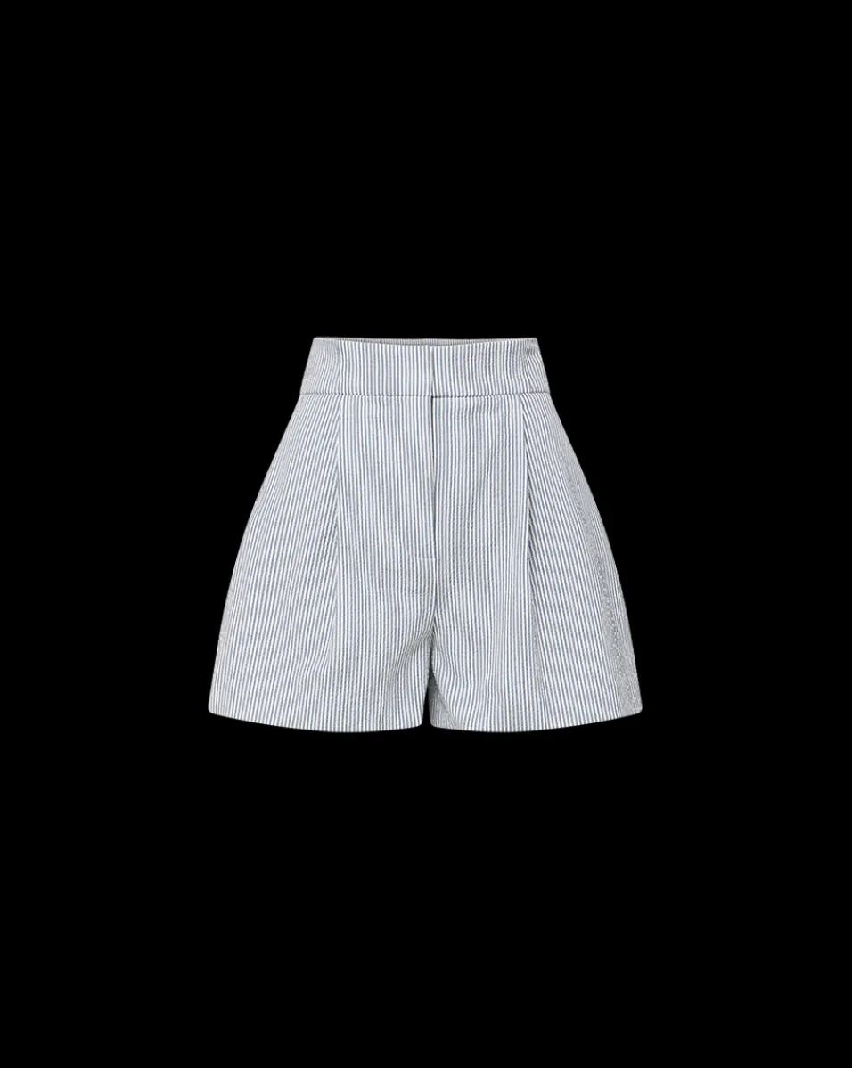 Haina Seersucker Short in>Veronica Beard Online