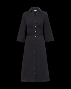 Haydon Poplin Shirtdress in><noscript><img width=