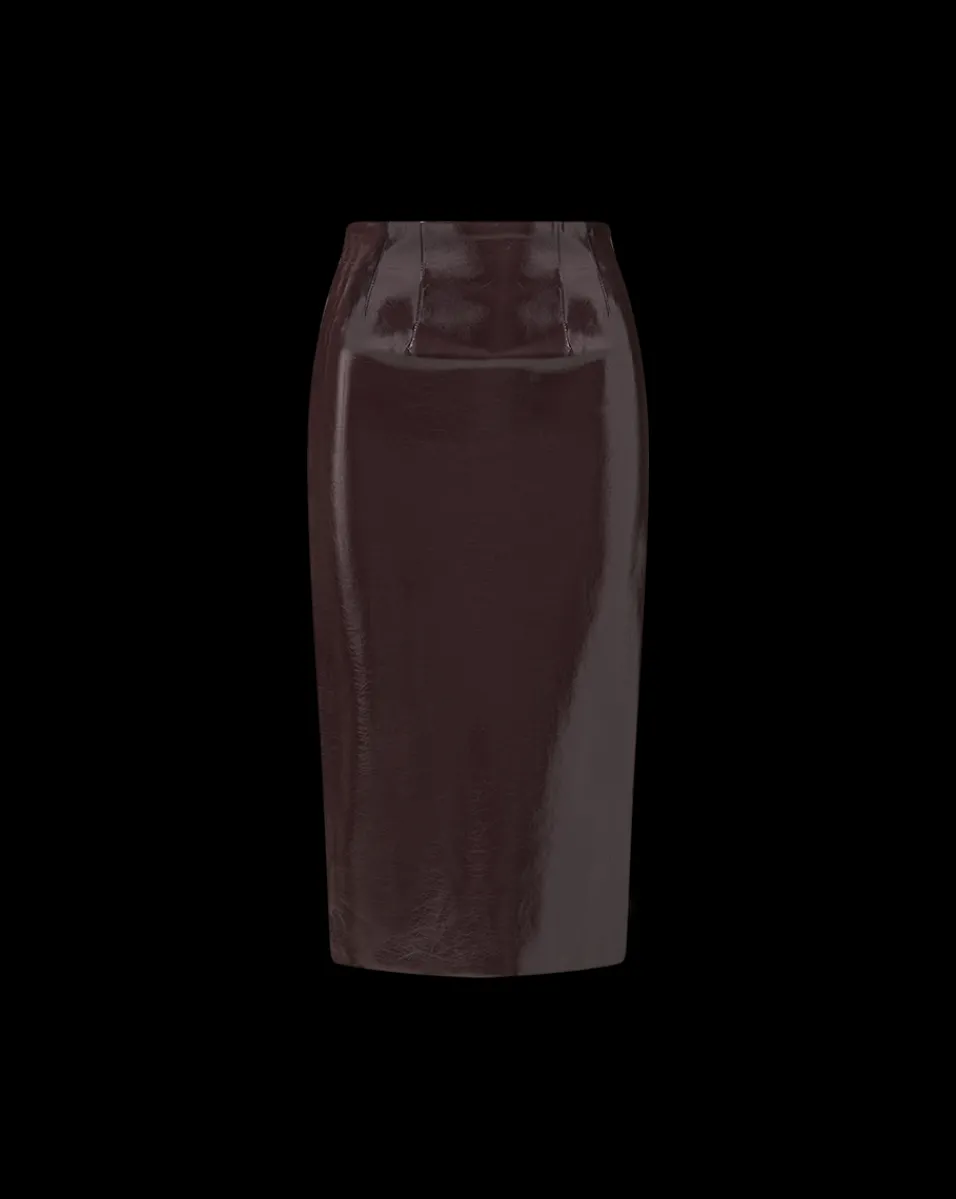 Holmes Skirt in>Veronica Beard Hot