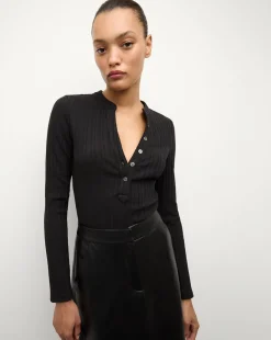 Jocelyn Henley Shirt in>Veronica Beard Outlet