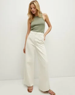 Jordyn Cropped Tank in>Veronica Beard Discount