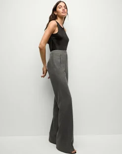 Jude Pant in Heather Grey>Veronica Beard Hot