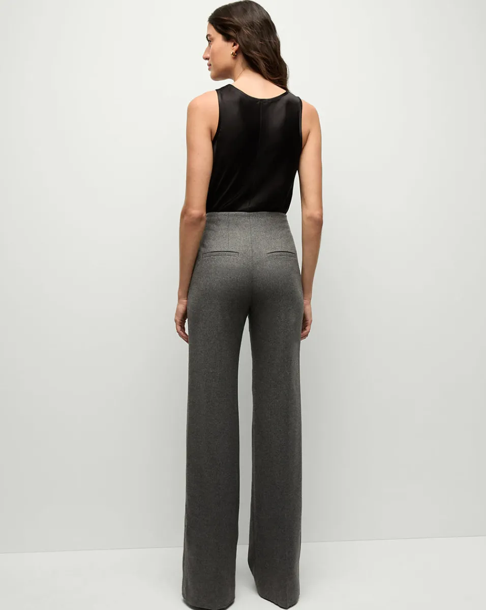 Jude Pant in Heather Grey>Veronica Beard Hot